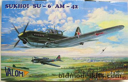 Valom 1/72 Sukhoi Su-6 AM-42, KPV-72001 plastic model kit